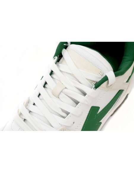 Off-White Out Of Office White Green OMIA189C99LEA0010455