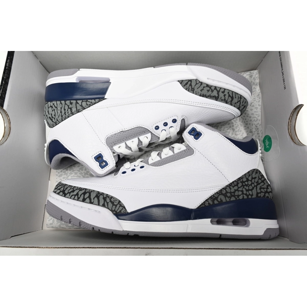 Air Jordan 3 Retro Midnight Navy CT8532-140