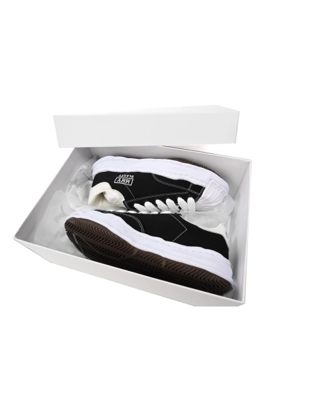 Mihara Yasuhiro Blakey OG Sole Canvas Low Black A08FW735 NO.762