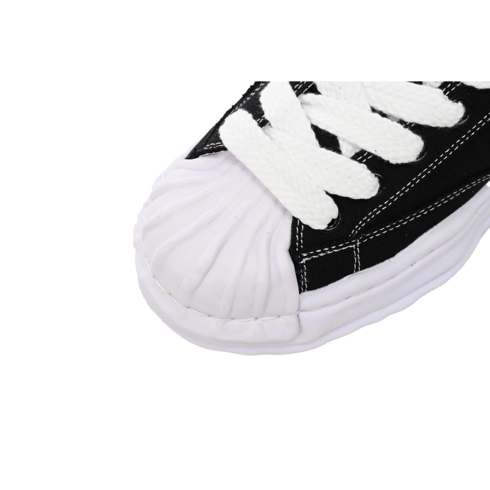 Mihara Yasuhiro Blakey OG Sole Canvas Low Black A08FW735 NO.762
