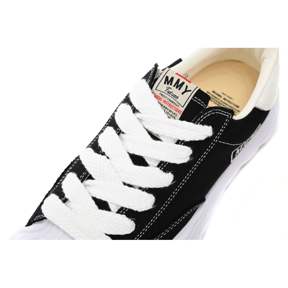 Mihara Yasuhiro Blakey OG Sole Canvas Low Black A08FW735 NO.762