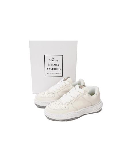 Maison Mihara Yasuhiro Wayne OG Sole Low White A07FW702 NO.744