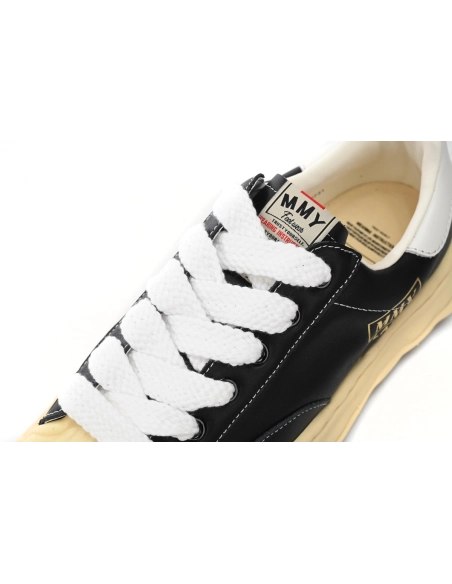 Mihara Yasuhiro Peterson OG Sole Canvas Low Black Gold White Tail A09FW731 NO.787