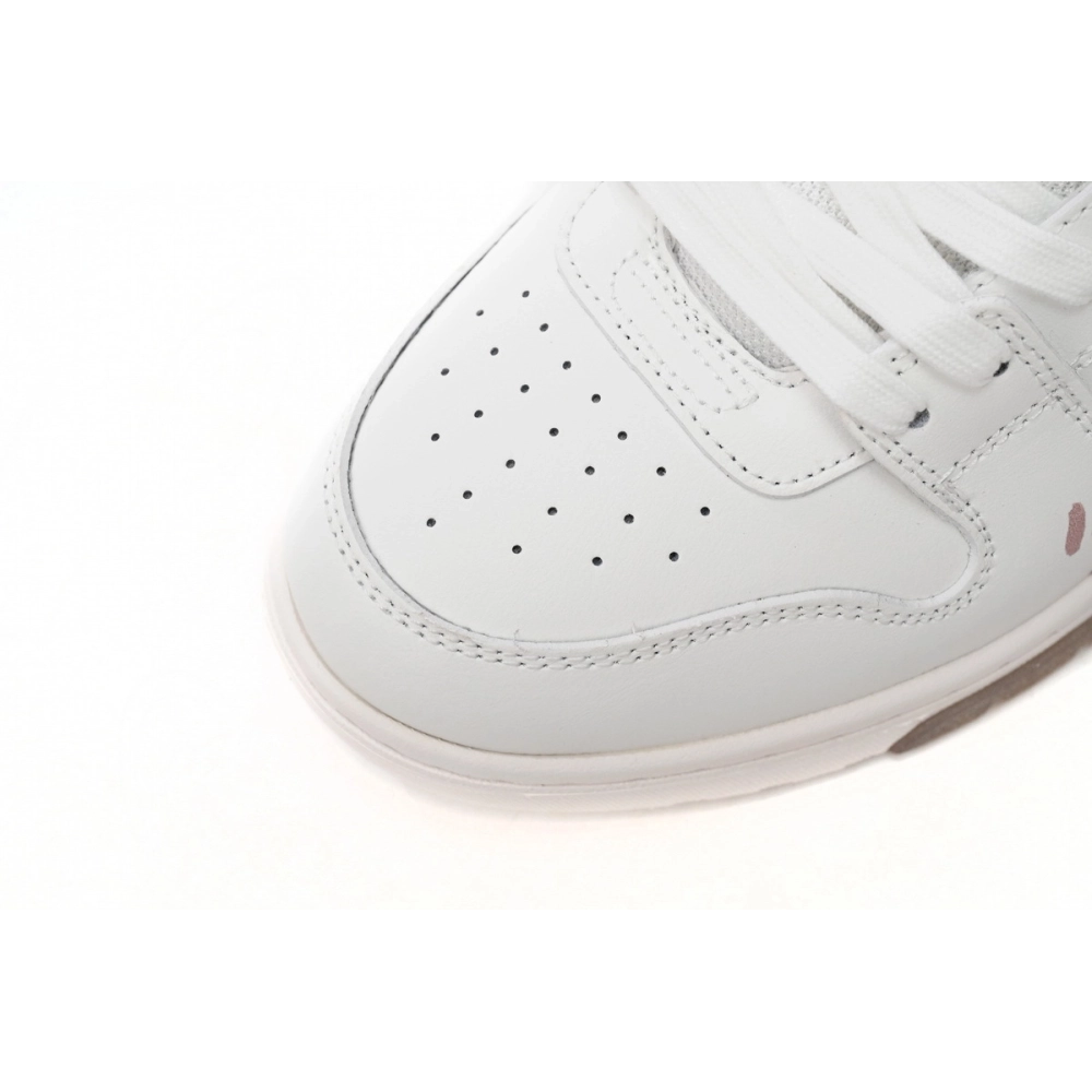 Off-White Out Of Office OOO Low For Walking White Pink