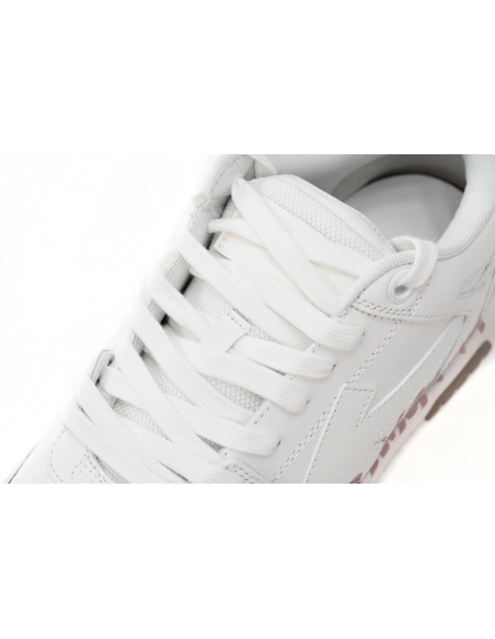 Off-White Out Of Office OOO Low For Walking White Pink