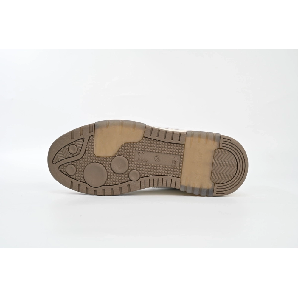 Off-White Out Of Office OOO For Walking Beige Gray (SS22) OMIA189C99LEA0030117