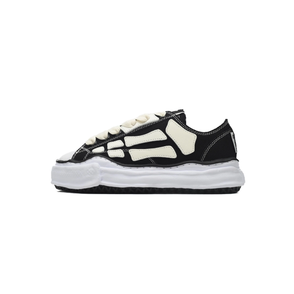 Mihara Yasuhiro x Amiri MMY Bones Skel-Top Low Black AMFOSR1076-001