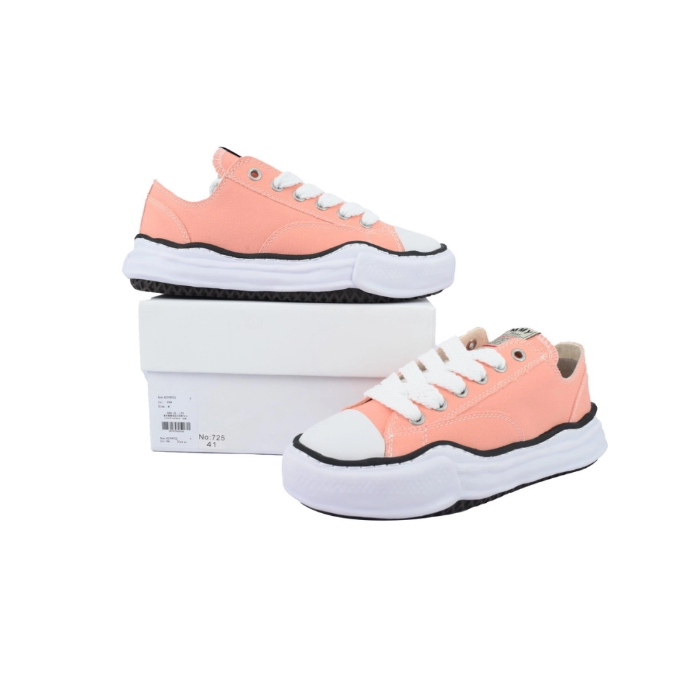 Mihara Yasuhiro Peterson OG Sole Canvas Low Rose A01FW702 NO.725