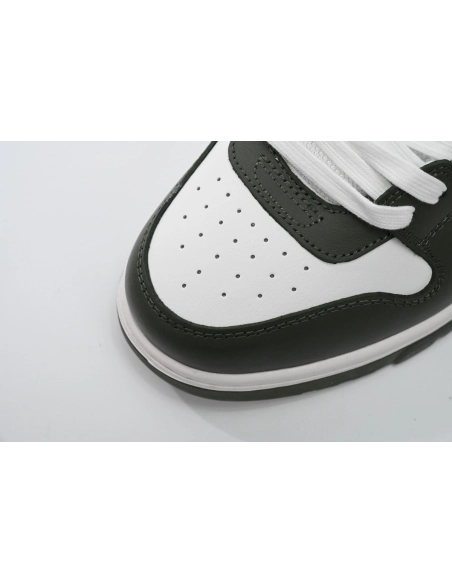 Off-White Out Of Office OOO Low Tops White Green OLIA189S23LEA0015901