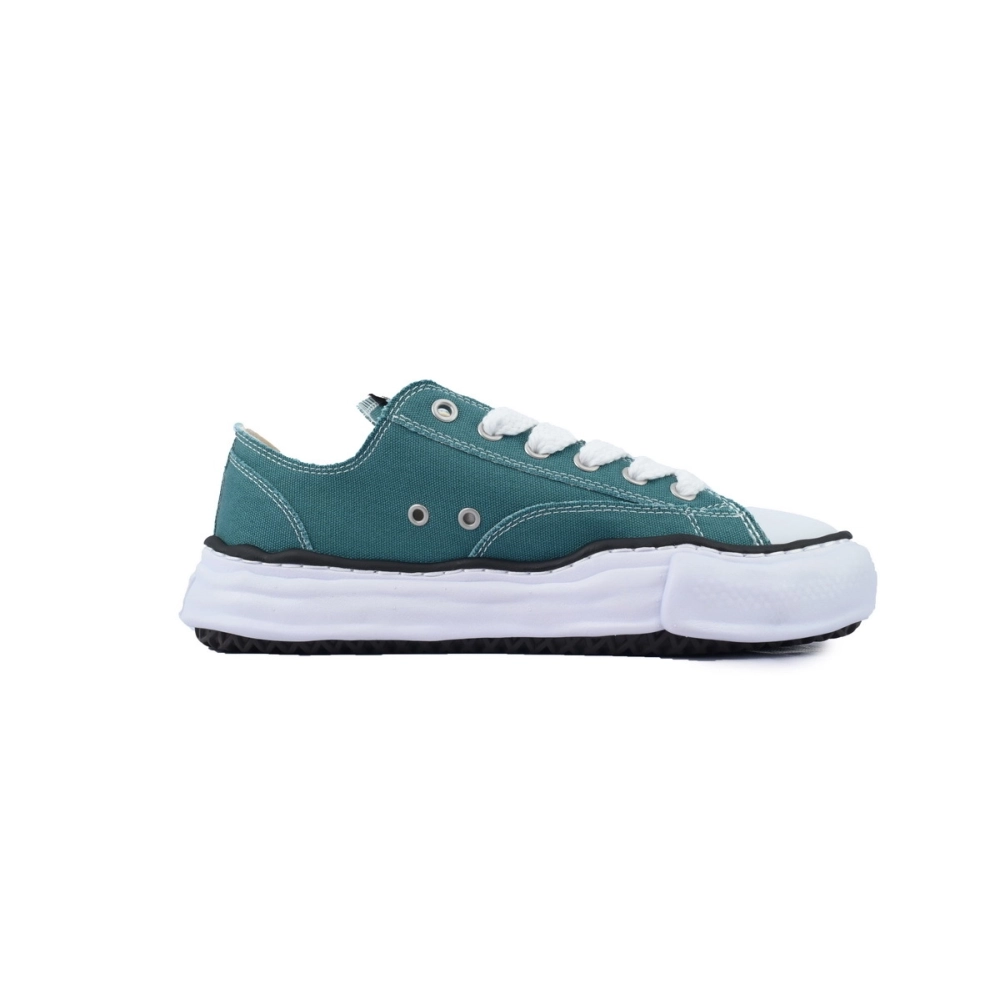 Mihara Yasuhiro Hank OG Sole Canvas Low White Green NO.727