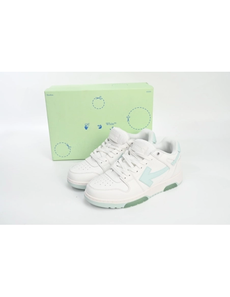 Off-White Out Of Office OOO Low Tops White Mint OWIA259C99LEA0030151