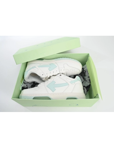 Off-White Out Of Office OOO Low Tops White Mint OWIA259C99LEA0030151