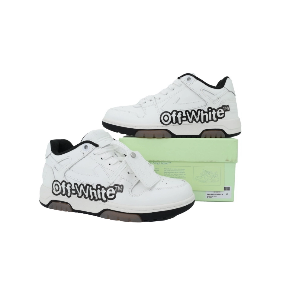 Off-White Out Of Office White Print OMIA189S 22LEA004 0110