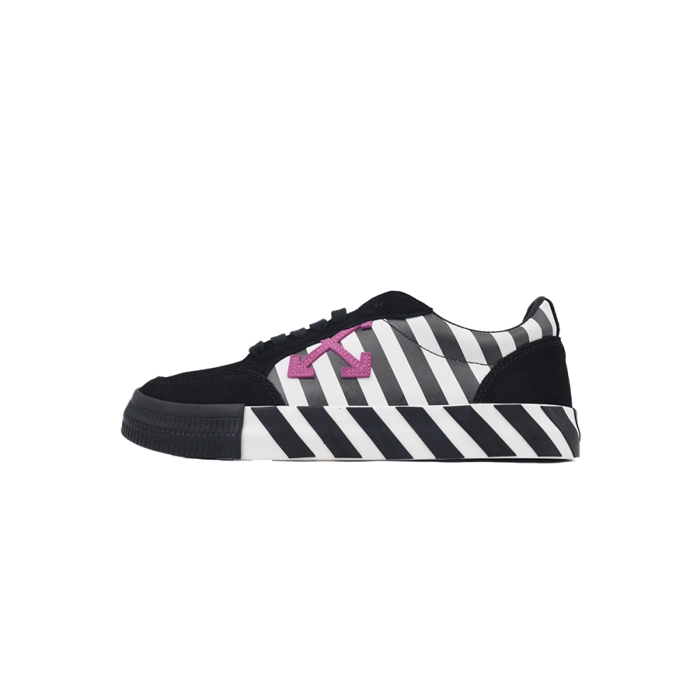 Off-White Vulc Low Black White OMIA085R20C210180129