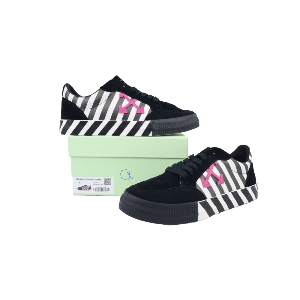 Off-White Vulc Low Black White OMIA085R20C210180129