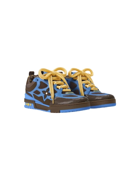 Louis Vuitton LV Skate Sneaker Brown Blue 1AJ640