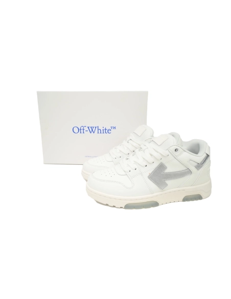 Off-White Out Of Office White White Black White Silver OMIA189F23LEA0090172