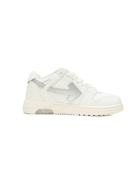 Off-White Out Of Office White White Black White Silver OMIA189F23LEA0090172