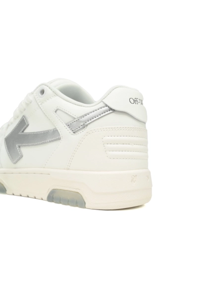 Off-White Out Of Office White White Black White Silver OMIA189F23LEA0090172