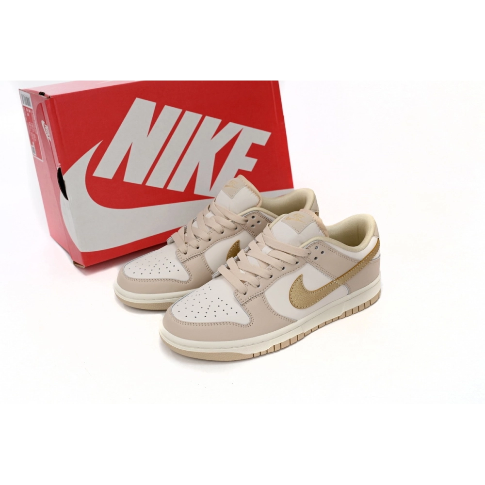Nike Dunk Low Phantom Metallic Gold Dx5930-001