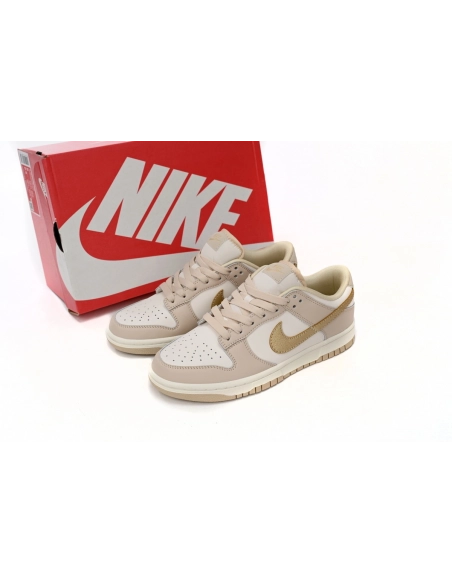 Nike Dunk Low Phantom Metallic Gold Dx5930-001
