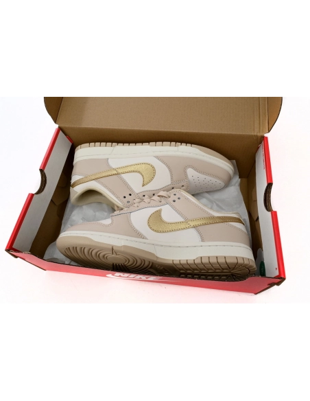 Nike Dunk Low Phantom Metallic Gold Dx5930-001