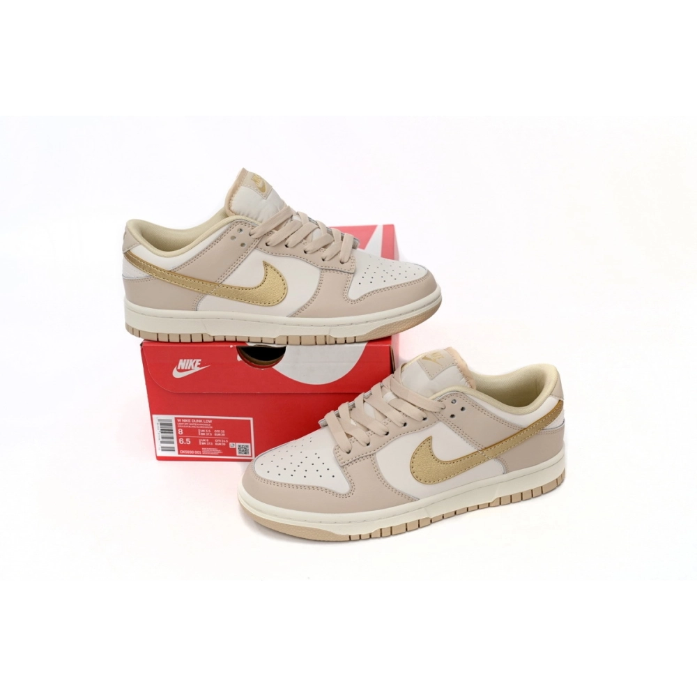 Nike Dunk Low Phantom Metallic Gold Dx5930-001