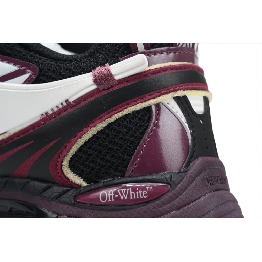 Off-White Be Right BacK Claret