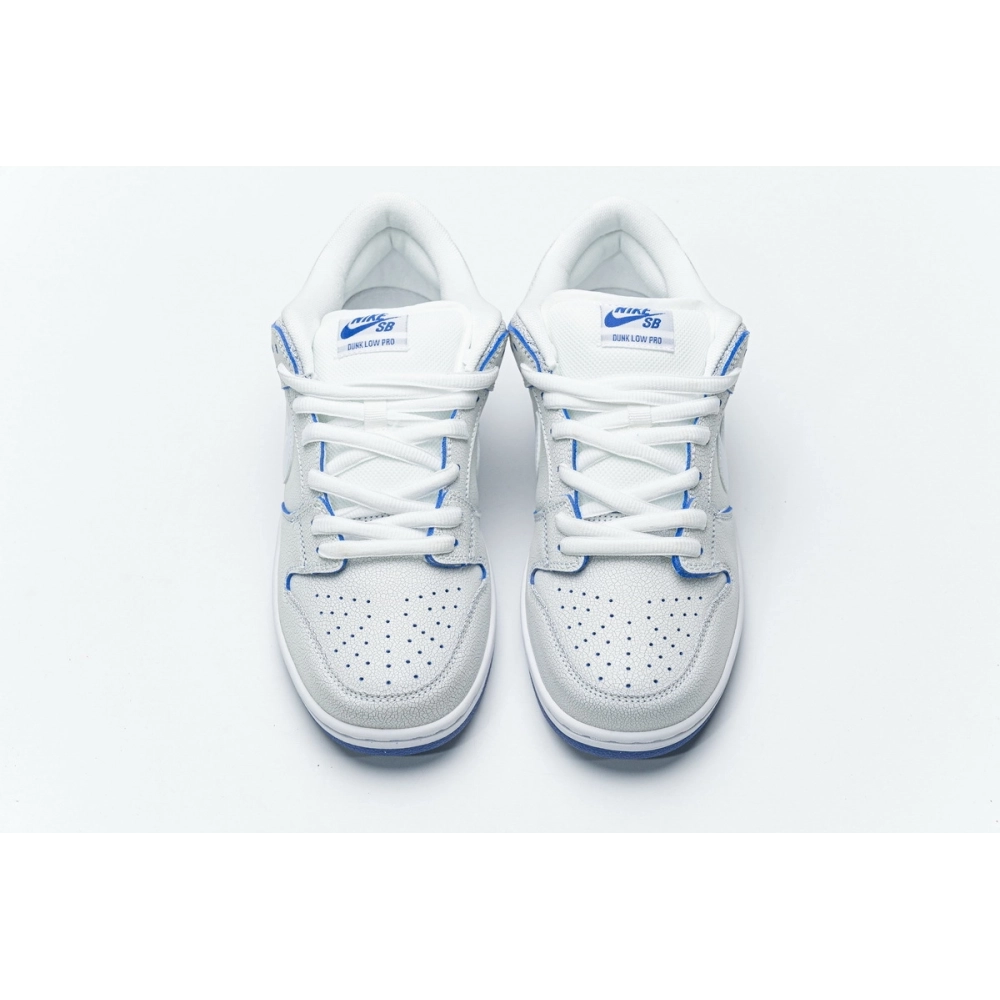 Nike Dunk SB Low Premium White Game Royal CJ6884-100