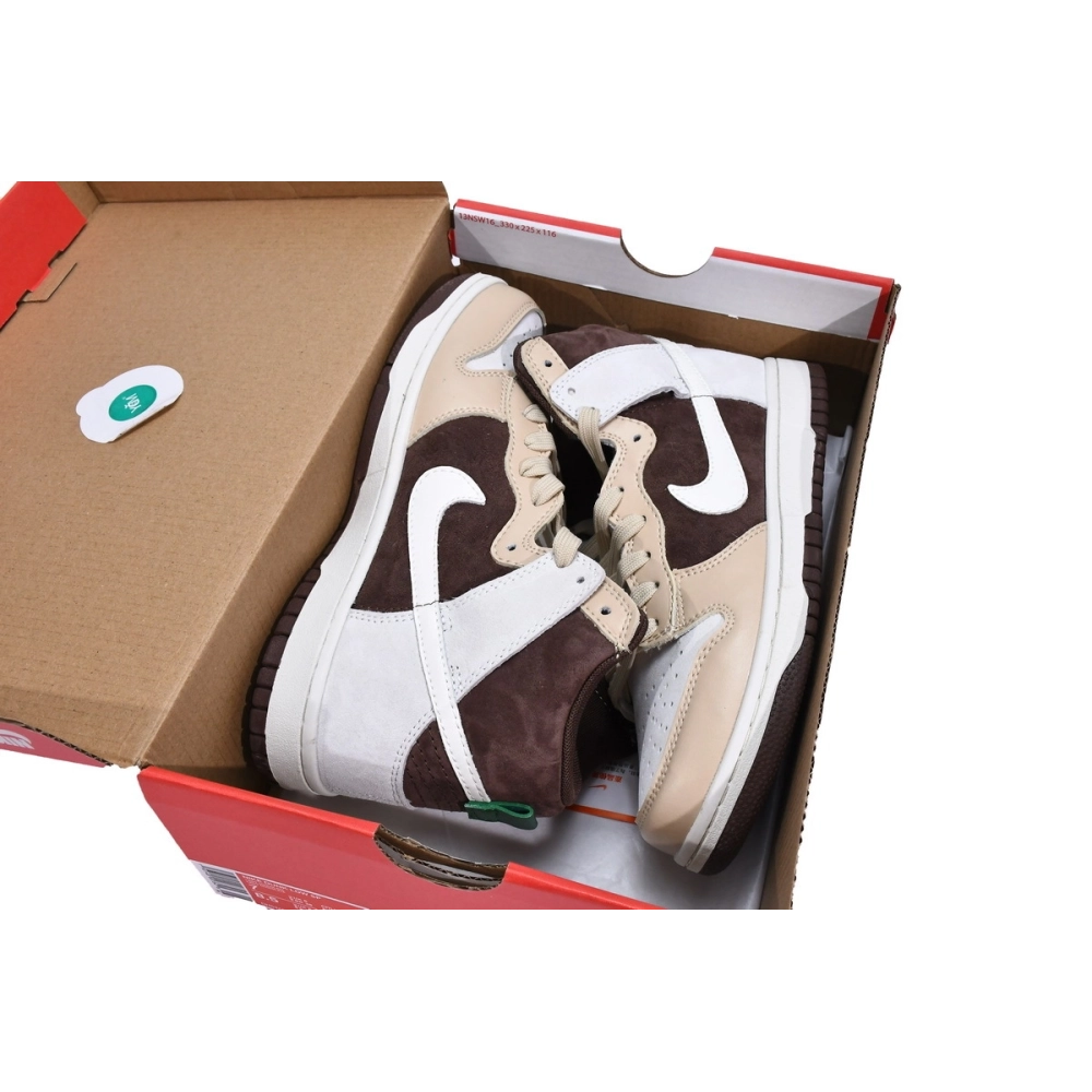 Nike Dunk High Light Chocolate DH5348-100