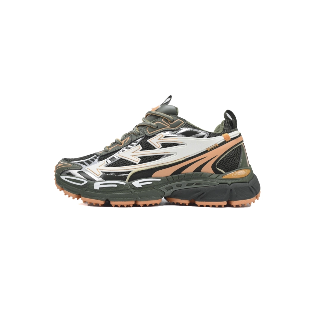 Off-White Be Right BacK Military Green OMIA295F24FAB0010009
