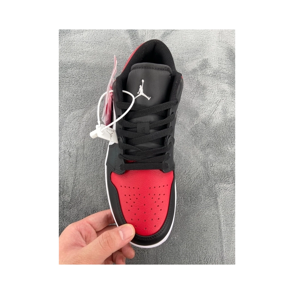 Air Jordan 1 Low Bred Toe 553558-612