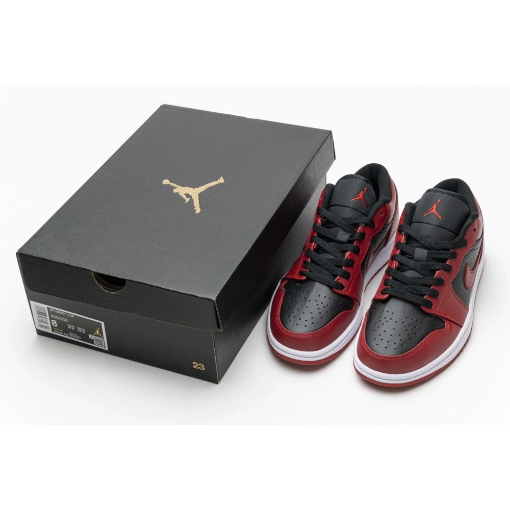 Air Jordan 1 Low Reverse Bred 553558-606