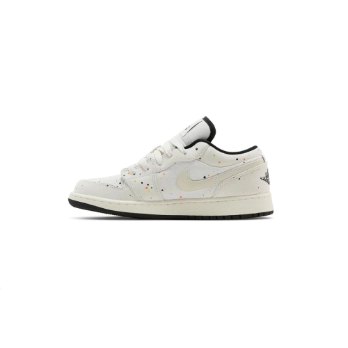 Air Jordan 1 LOW SE GS PAINT SPLATTER DH3295-100