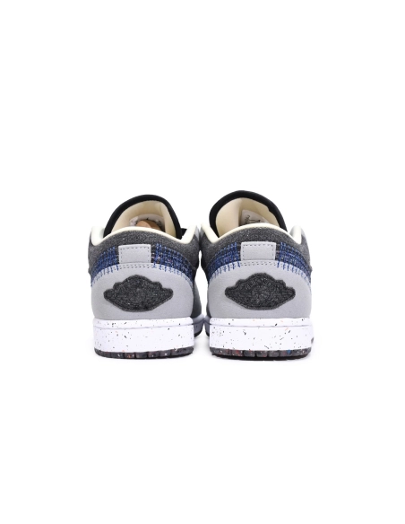 Air Jordan 1 Low Crater Black Grey DM4657-001