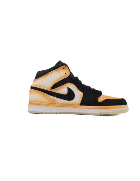 Air Jordan 1 Mid Black Myth Wukong Shoes Sneakers DH6933-100