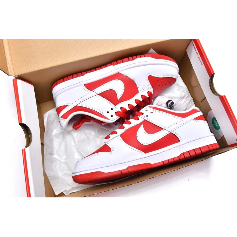 Nike Dunk Low Championship Red (GS) CW1590-600
