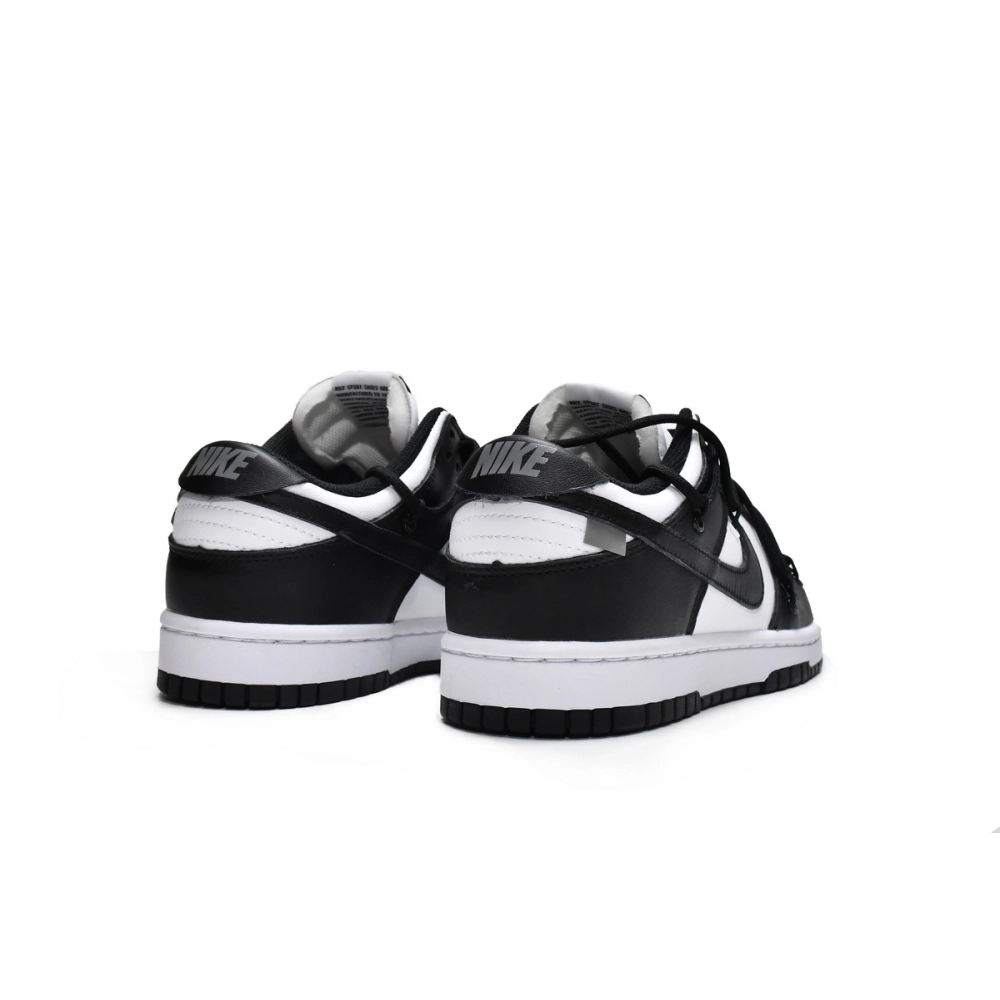 Nike SB Dunk Low Off-White Black CT0856-103 (Limited customized)