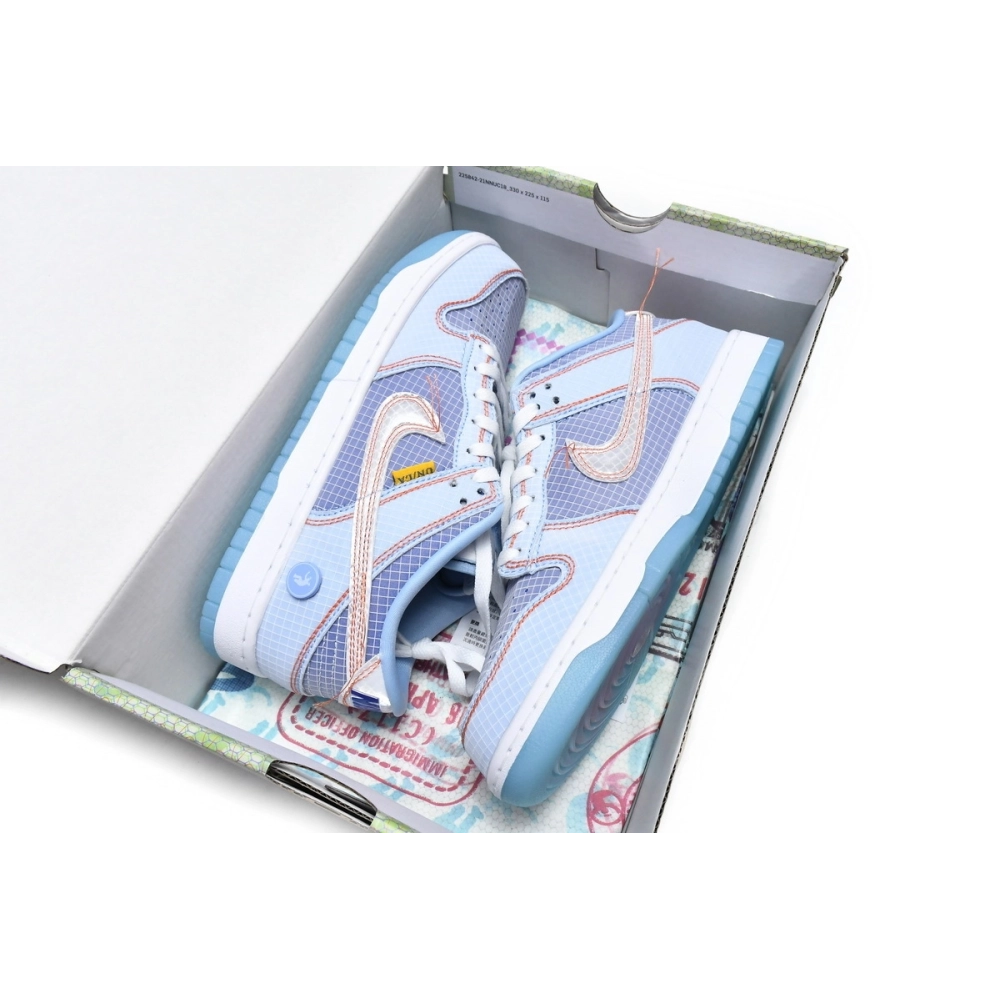 Nike Dunk Low Union Passport Pack Argon DJ9649-400
