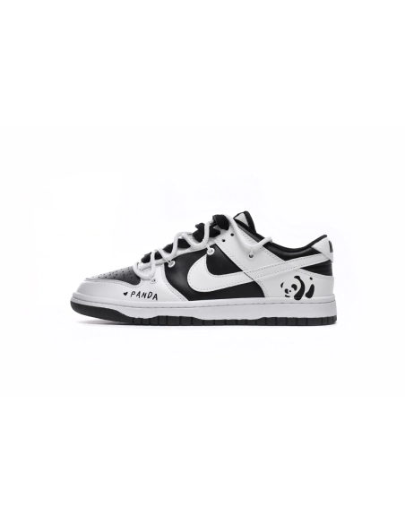 Nike SB Dunk Low Sail Panda SplCing DD1391-100 (Limited customized)