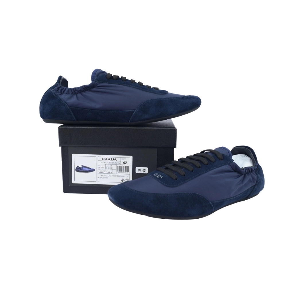 Prada Sneakers Collapse Dark Blue