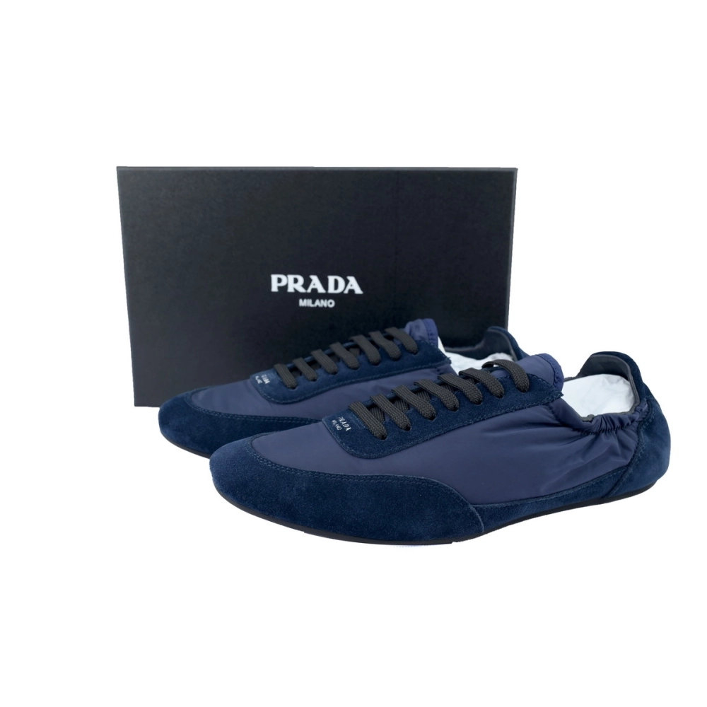 Prada Sneakers Collapse Dark Blue