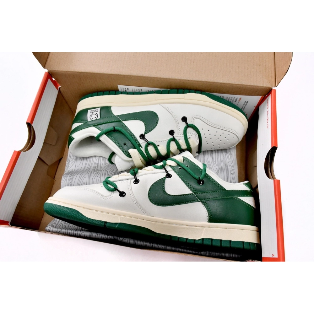 Nike SB Dunk Low Bandage White and Green DD1503-112 (Limited customized)