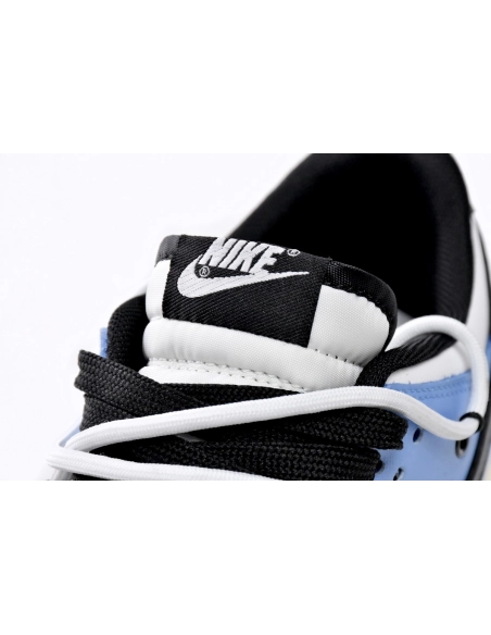 Nike SB Dunk Low Strap Black and White Blue DD1391-100 (Limited customized)