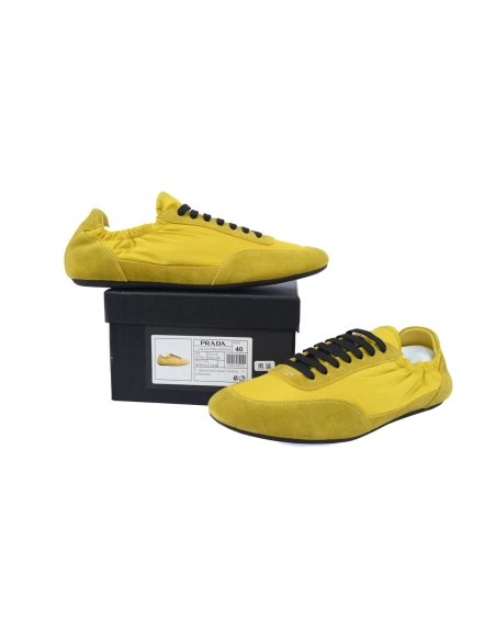 Prada Sneakers Collapse Yellow