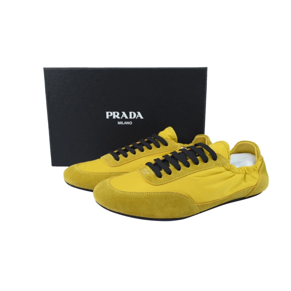 Prada Sneakers Collapse Yellow