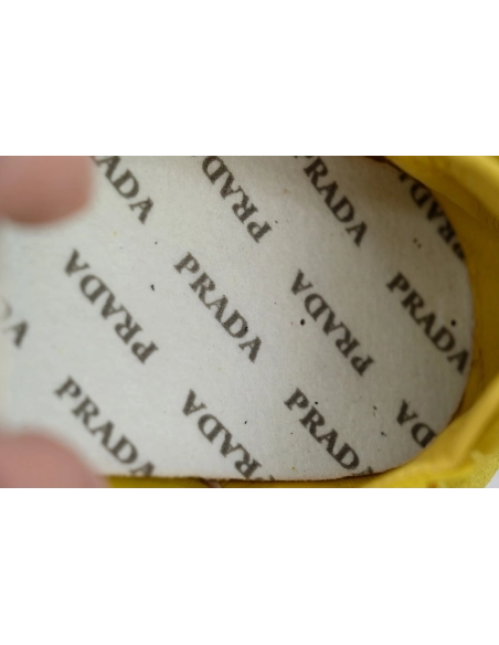 Prada Sneakers Collapse Yellow