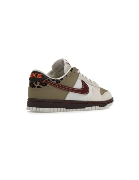 Nike Dunk Low Khaki Team Red Pearl White IM6687-262