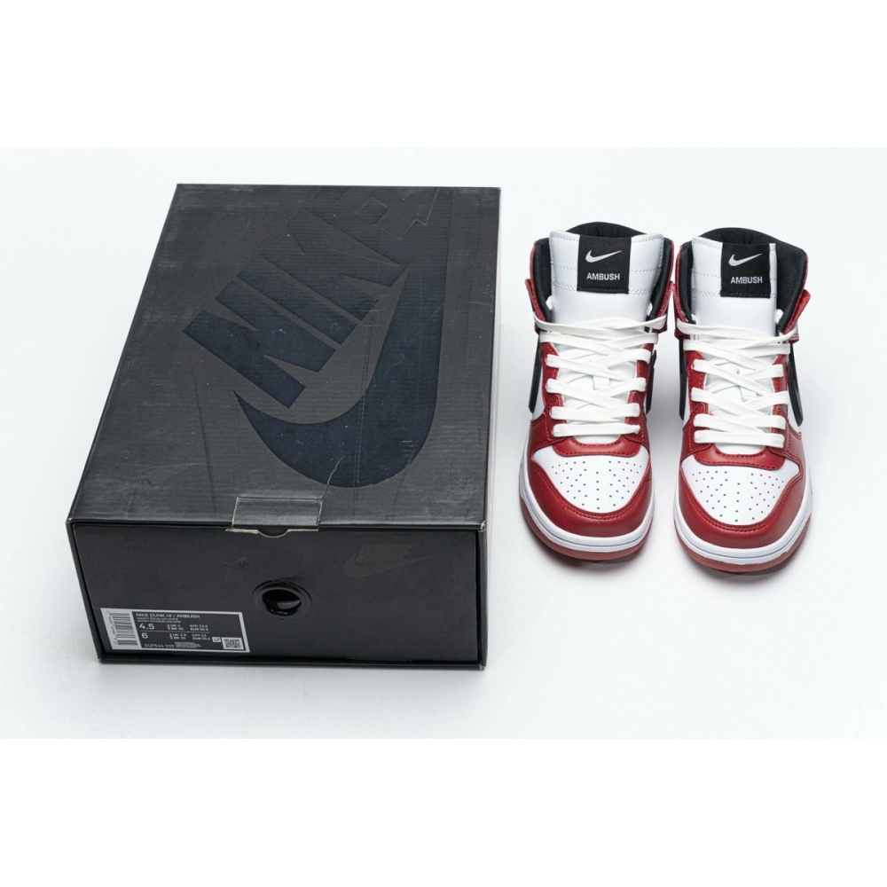 Nike SB Dunk High Ambush Varsity Red Black White DD1398-300