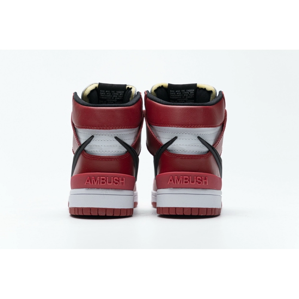 Nike SB Dunk High Ambush Varsity Red Black White DD1398-300
